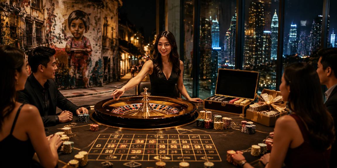 Malam Koktail di twbet — Meja Dealer Langsung Dengan Suasana Istimewa